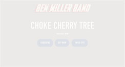 Desktop Screenshot of benmillerband.com